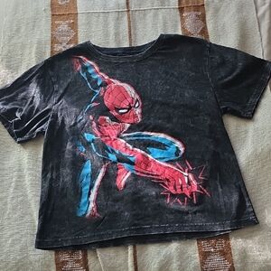 Marvel Spider-Man Kids Tee - Black and Red
